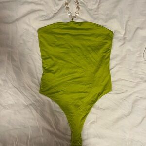 Forever 21 Green Bodysuit One Piece